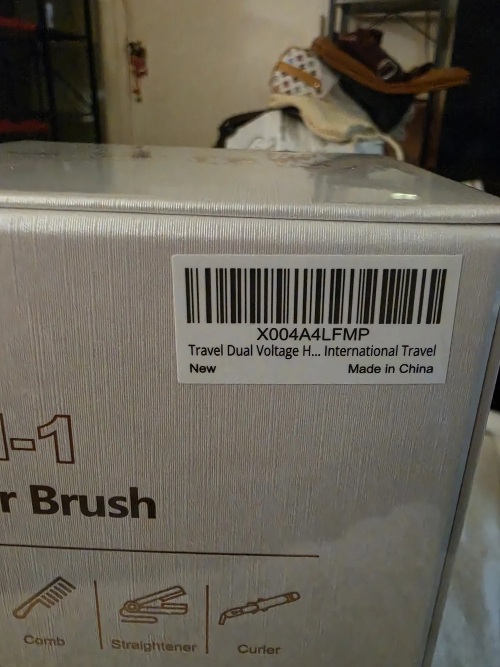 4 In 1 Bristle Round Hot Air Brush - Cream